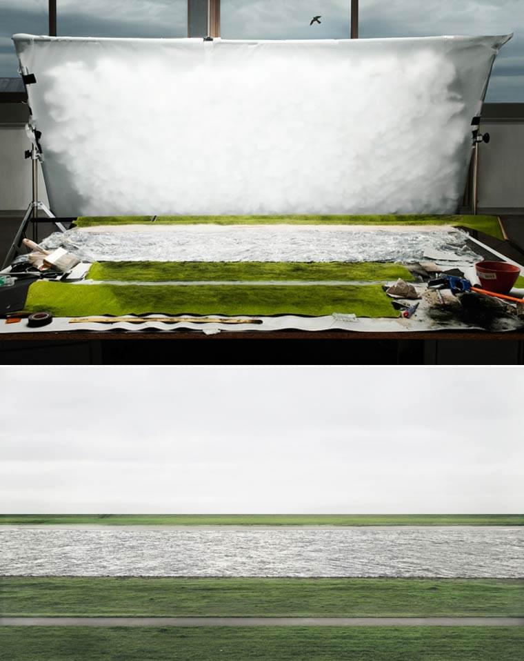 Rhein II, Andreas Gursky, 1999