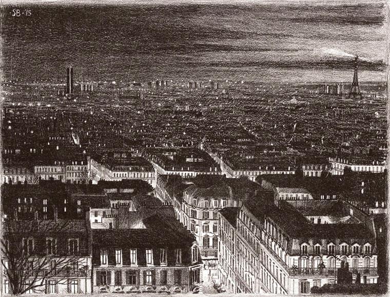 Cityscapes – Artist draws major cities of the world thanks to his impressive visual memory