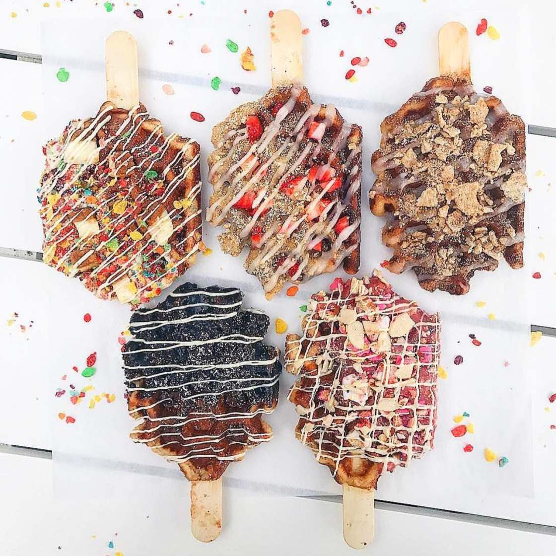 Waffle Pops – The appetizing creative waffles of Sweet Combforts