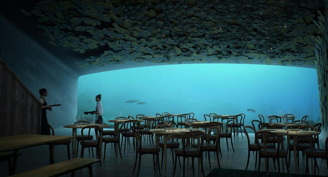 The first underwater restaurant in Europe will also be an artificial reef