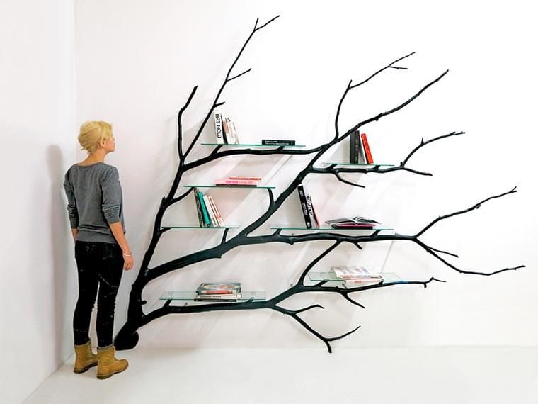 This designer transforms tree branches into beautiful decorative creations