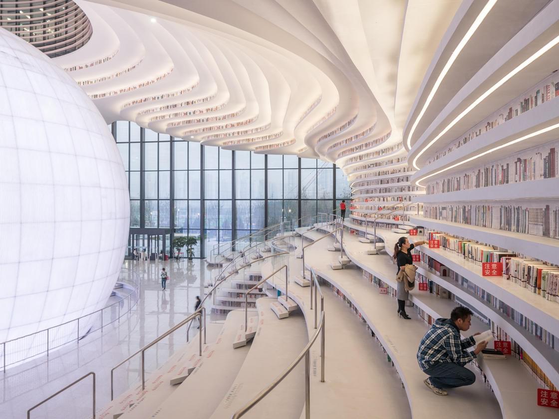 The Eye – An amazing library designed as a place for exchange and sharing