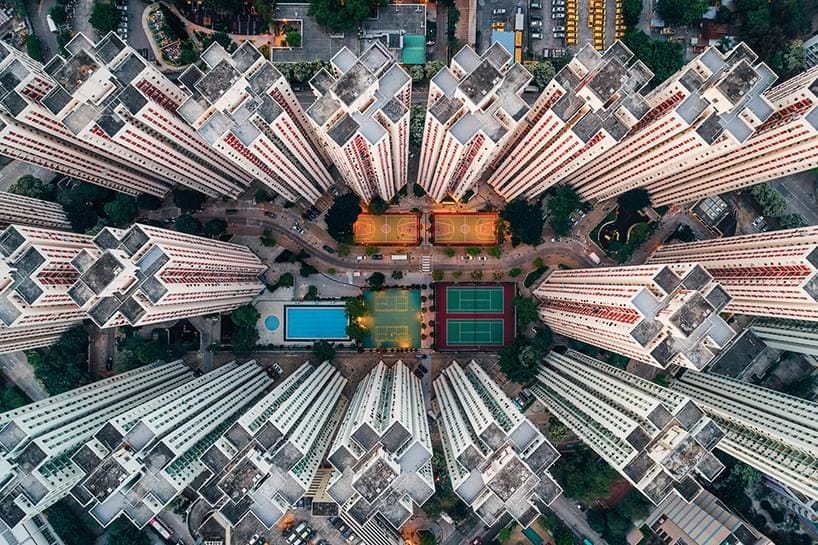 Density by Drone: Andy Yeung Highlights Claustrophobic Living in Hong Kong