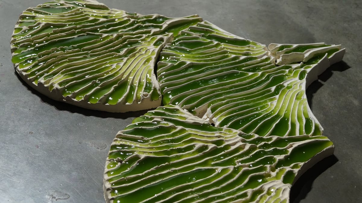 Bio-ID Lab designs DIY algae-infused tiles that can extract toxic dyes from water