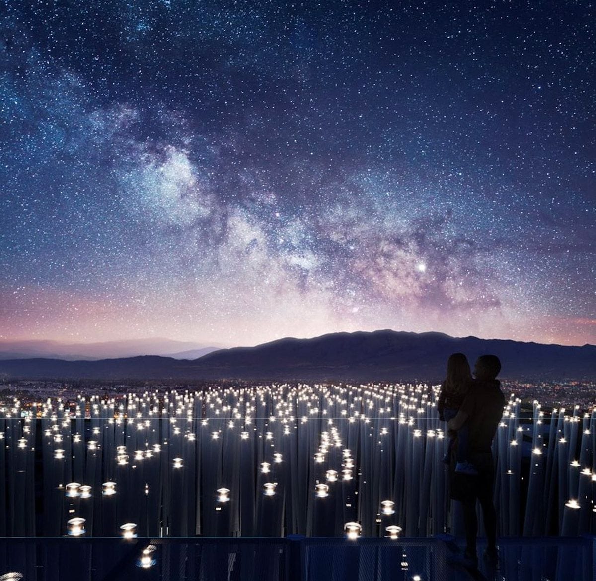 Dynamic Tower Will Be Powered by the Wind to Glow in Silicon Valley At Night