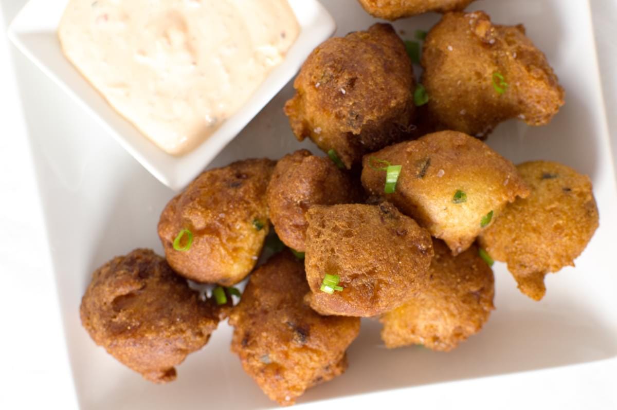 Scallop & Shrimp Hushpuppies