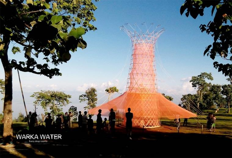 Warka Water – An innovative structure for collecting the water in the air