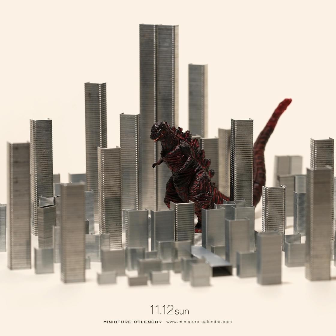 Miniature Calendar – The latest adorable creations by Tanaka Tatsuya