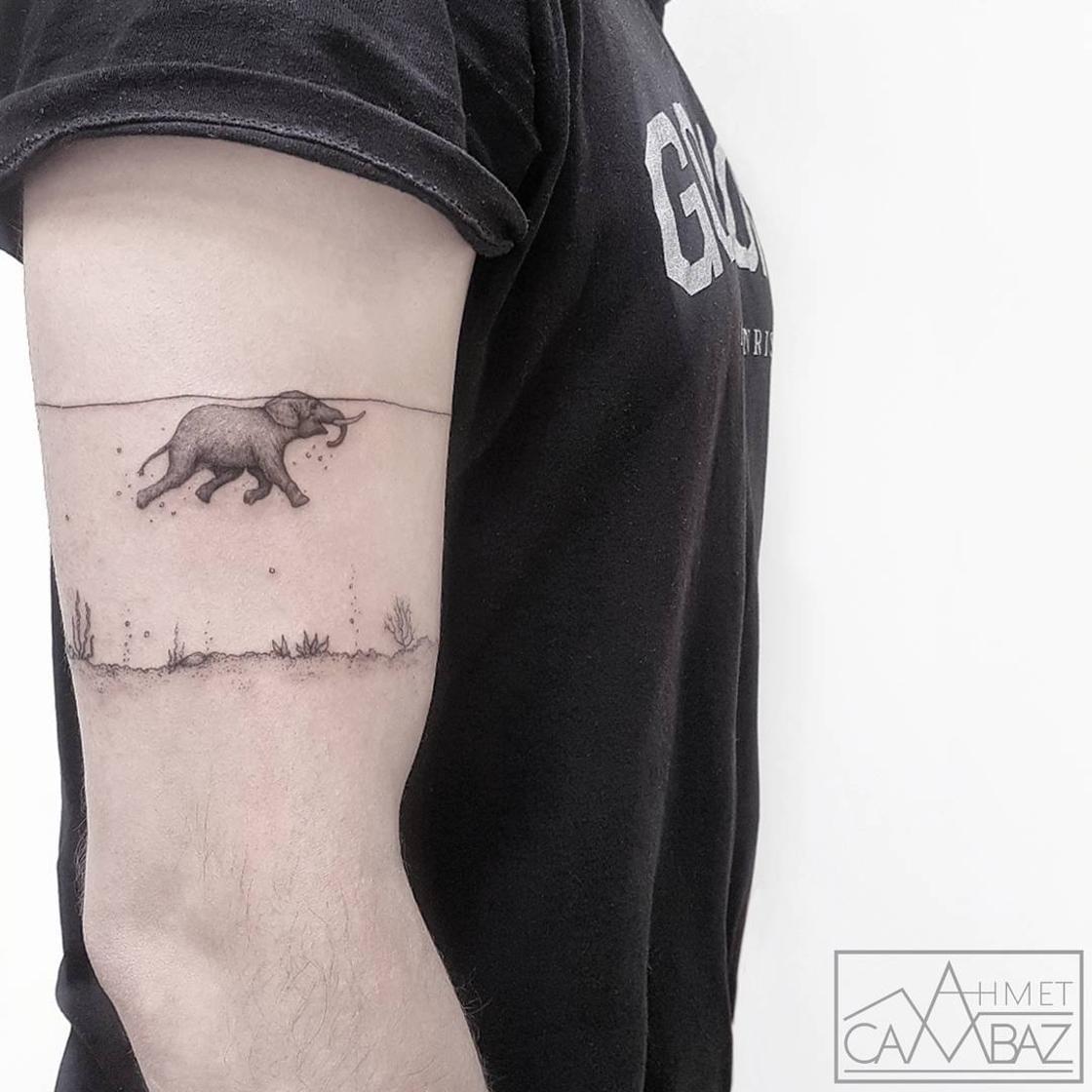 Simple but adorable, the tattoos of Ahmet Cambaz