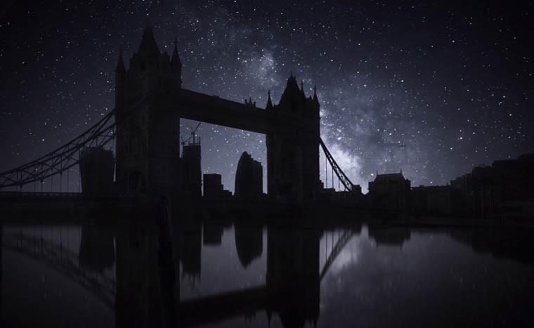 Blackout City – When the night sky and stars become visible again