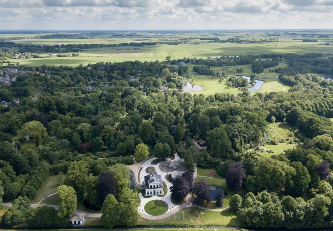 A Sweeping Glass Pavilion, Park Groot Vijversburg, The Netherlands