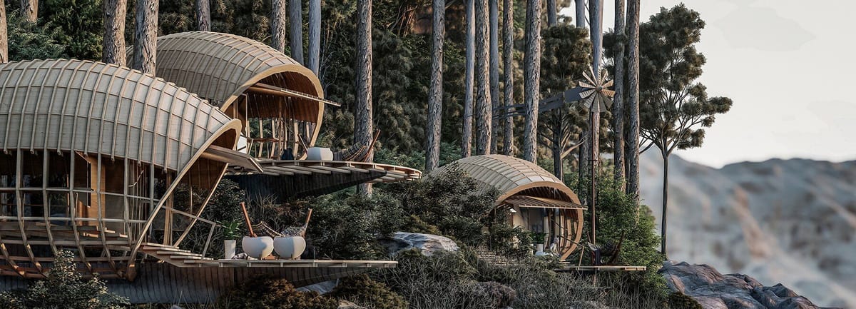 Veliz Arquitecto Envisions Mountain-edge Cocoon Cabin Retreat in Cuba