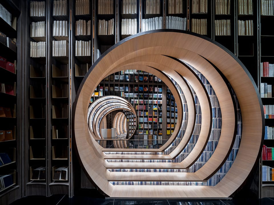 Zhongshuge Bookstore, Galeries Lafayette, Beijing, China