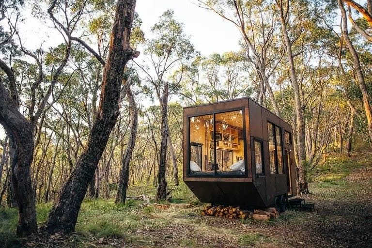 Minimalist 'Jude' Tiny House Offers Off-Grid Getaway