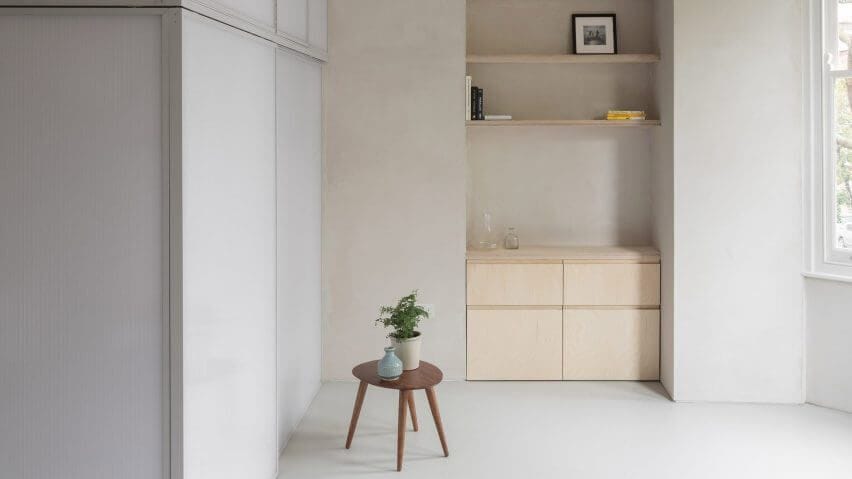 Proctor and Shaw designs London micro-apartment with translucent "sleeping cocoon"