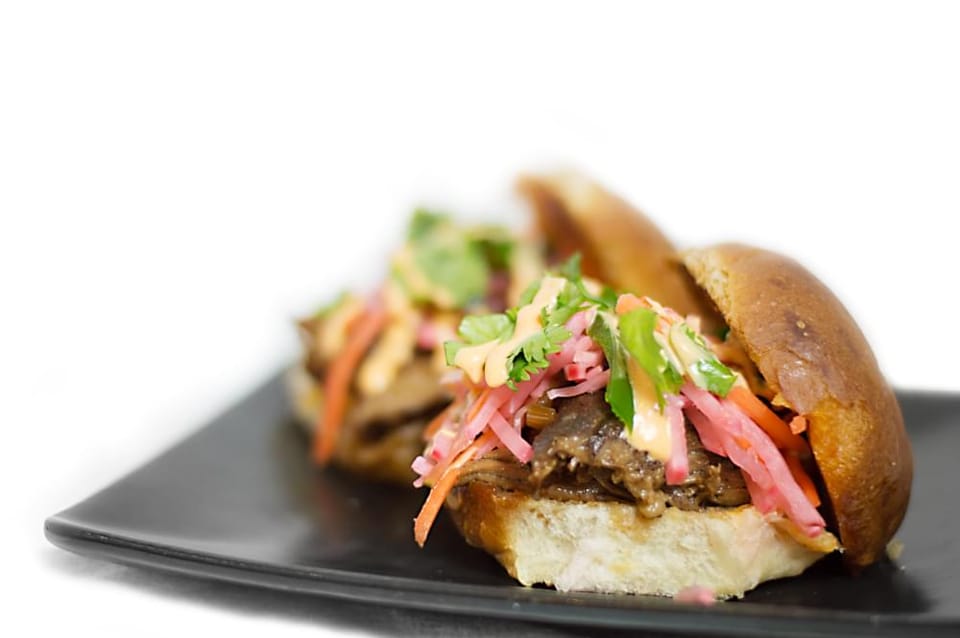 Pork Banh Mi Sliders