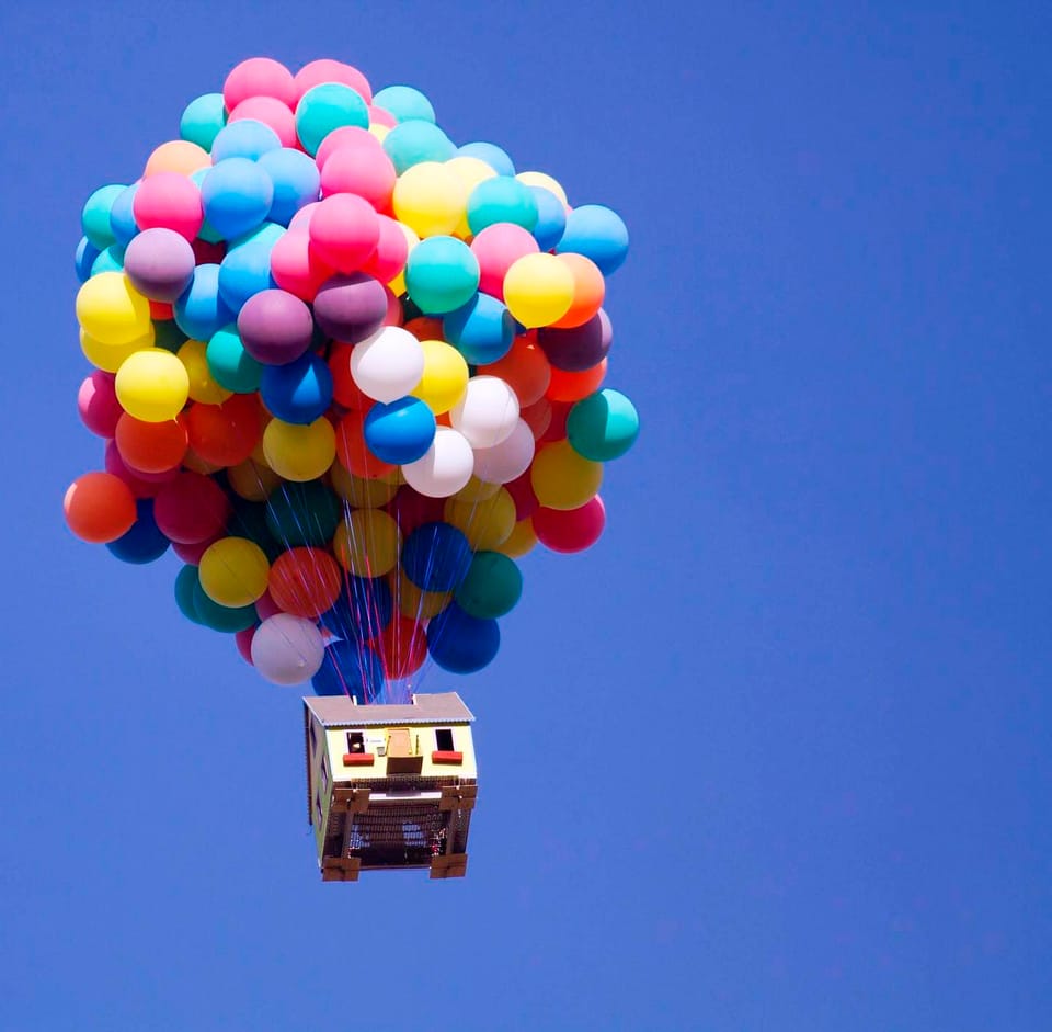 A Real-Life Version of The Animated Film ‘Up’