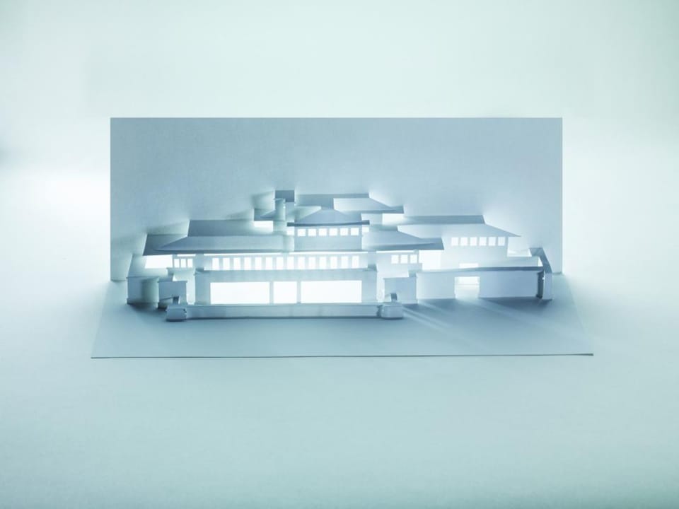Paper Architecture – 14 projects from Frank Lloyd Wright as Kirigami
