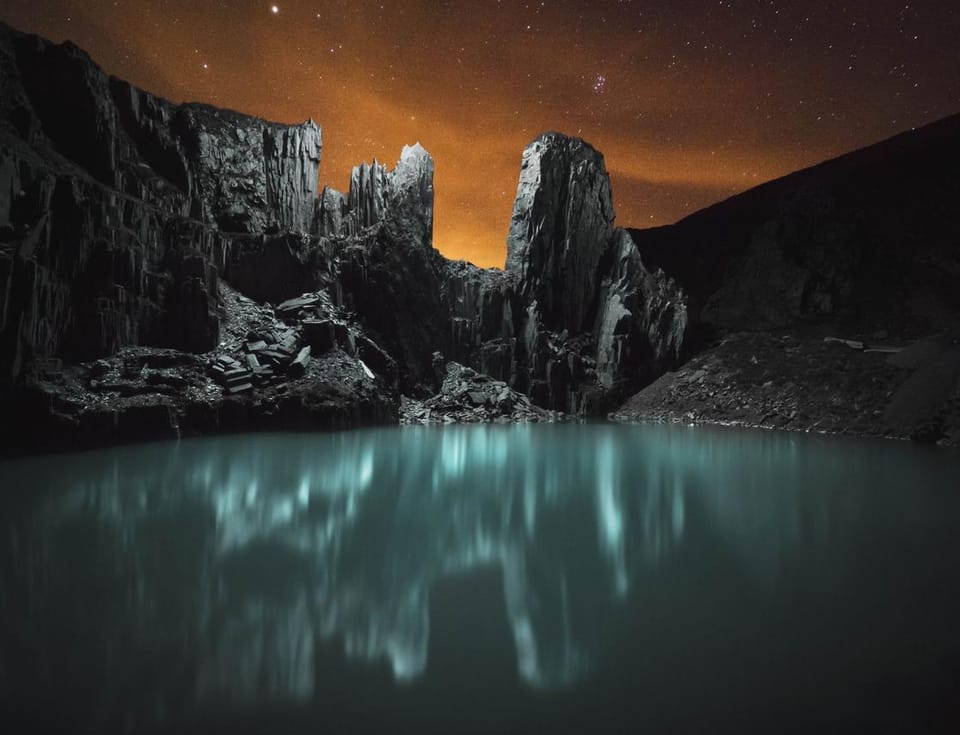 Lux Noctis – This photographer is illuminating the mountains with drones