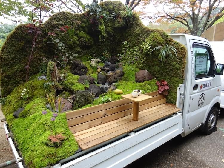 Mini Trucks in Japan Are Being Transformed Into Enchanting Tiny Gardens