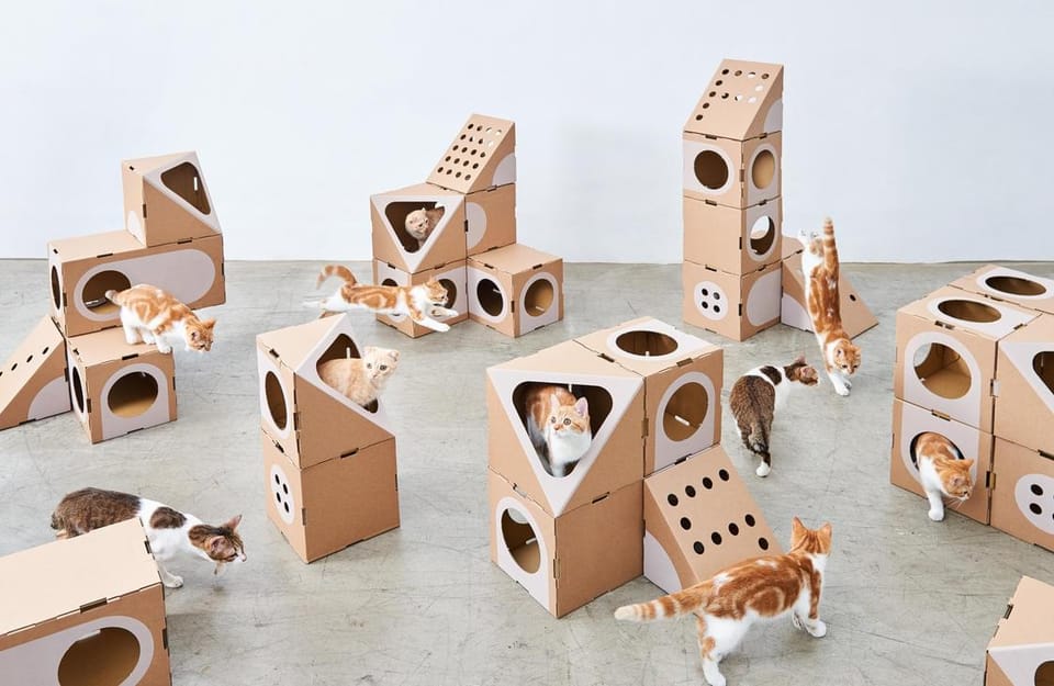 Cat Rooms – Cute and clever modular houses for cats