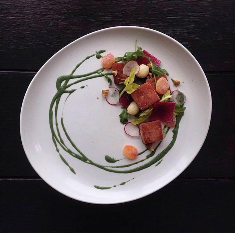 A chef is transforming junk food into amazing and beautiful gourmet dishes