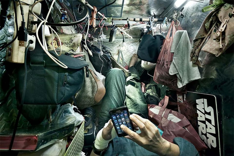 Documenting the living conditions in the micro-flats of Hong Kong