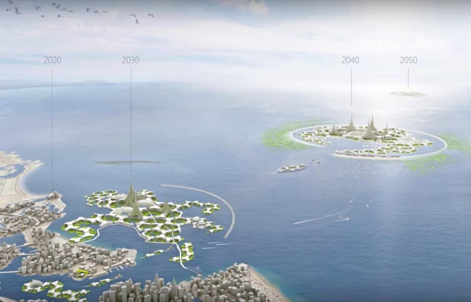The world’s first floating city will be launched in 2020 in the Pacific Ocean!