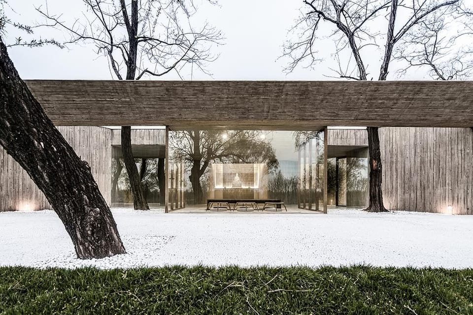 A Private Buddhist Spiritual Retreat in Tangshan, China