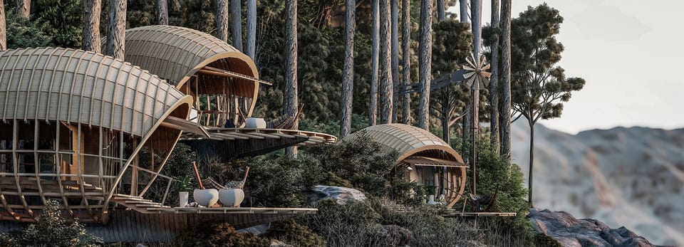 Veliz Arquitecto Envisions Mountain-edge Cocoon Cabin Retreat in Cuba