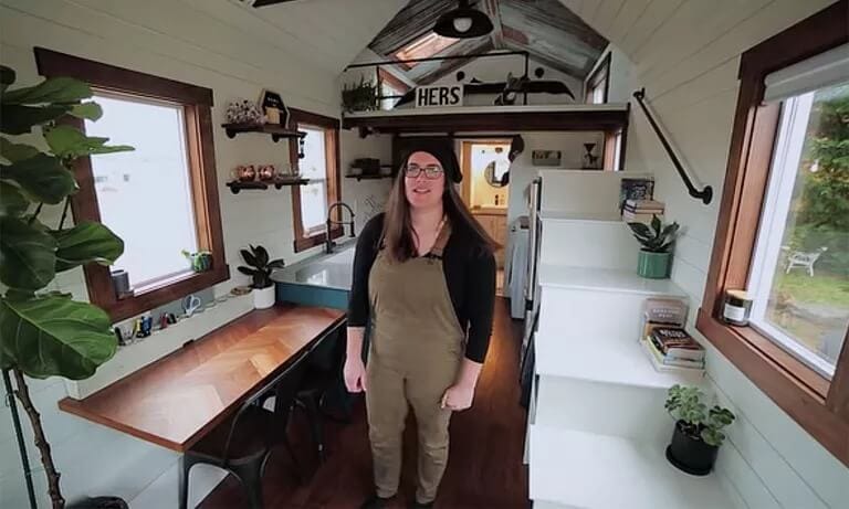 Young Biologist Builds Her Own Tiny House for $30,000